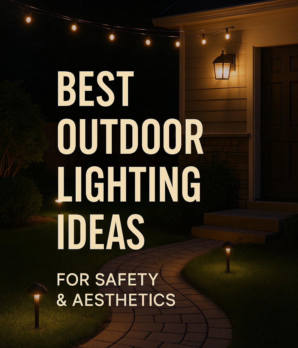Best Outdoor Lighting Ideas for Safety & Aesthetics