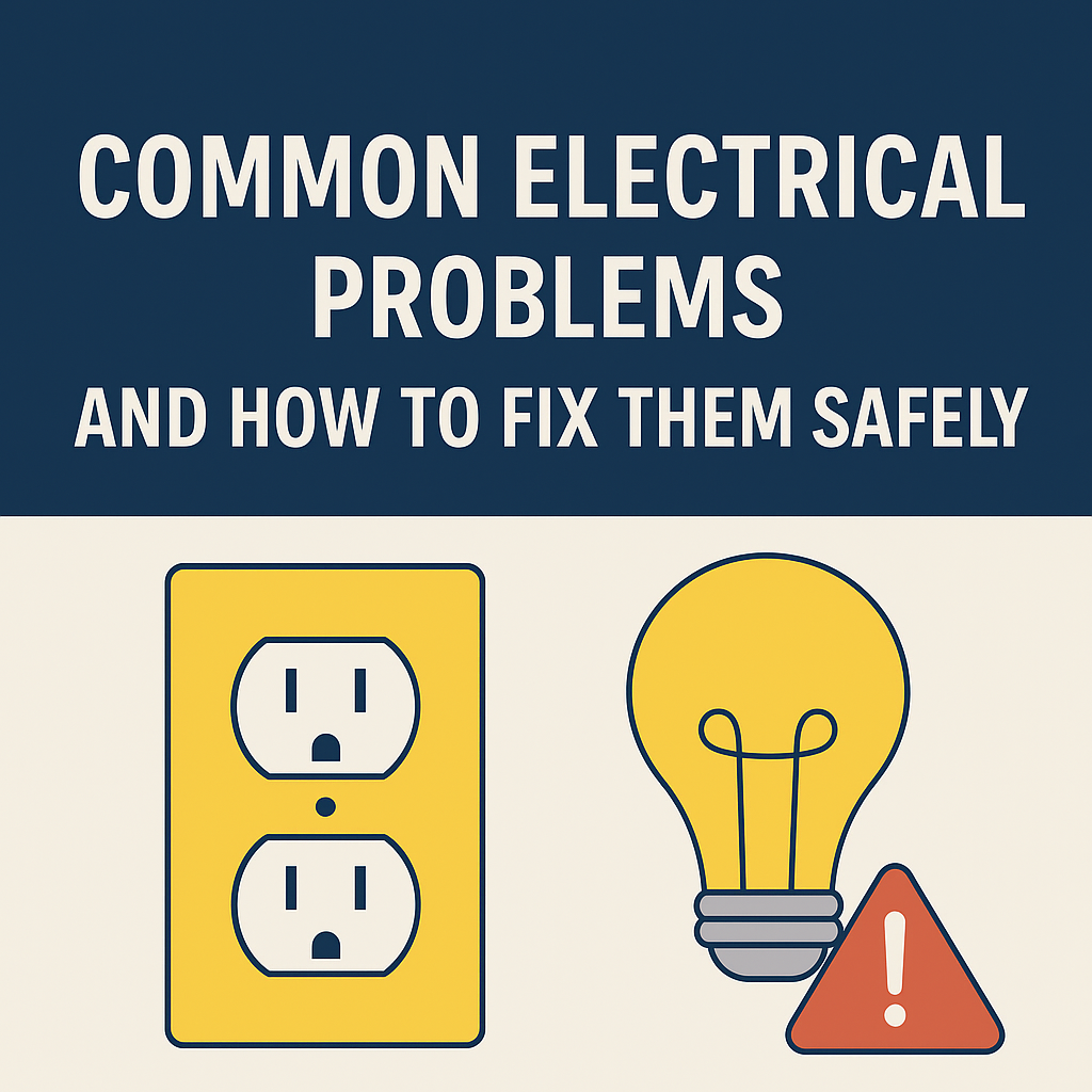 Common Electrical Problems and How to Fix Them Safely