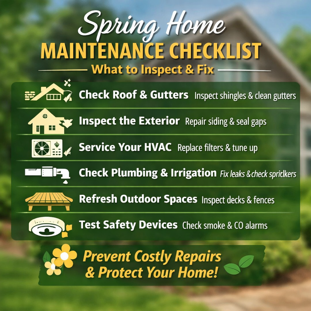 spring maintenance 2026